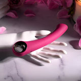 Evolved PLEASURE CURVE - Pink 19 cm Vibrator - VIBRATORS