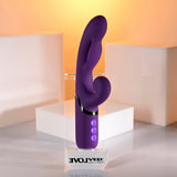 Evolved PLEASURE PUFF - Purple 24.1 cm Inflatable Rabbit Vibrator - VIBRATORS