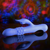 Evolved POP GOES THE O - Thrusting & Bulging Rabbit Vibrator - VIBRATORS