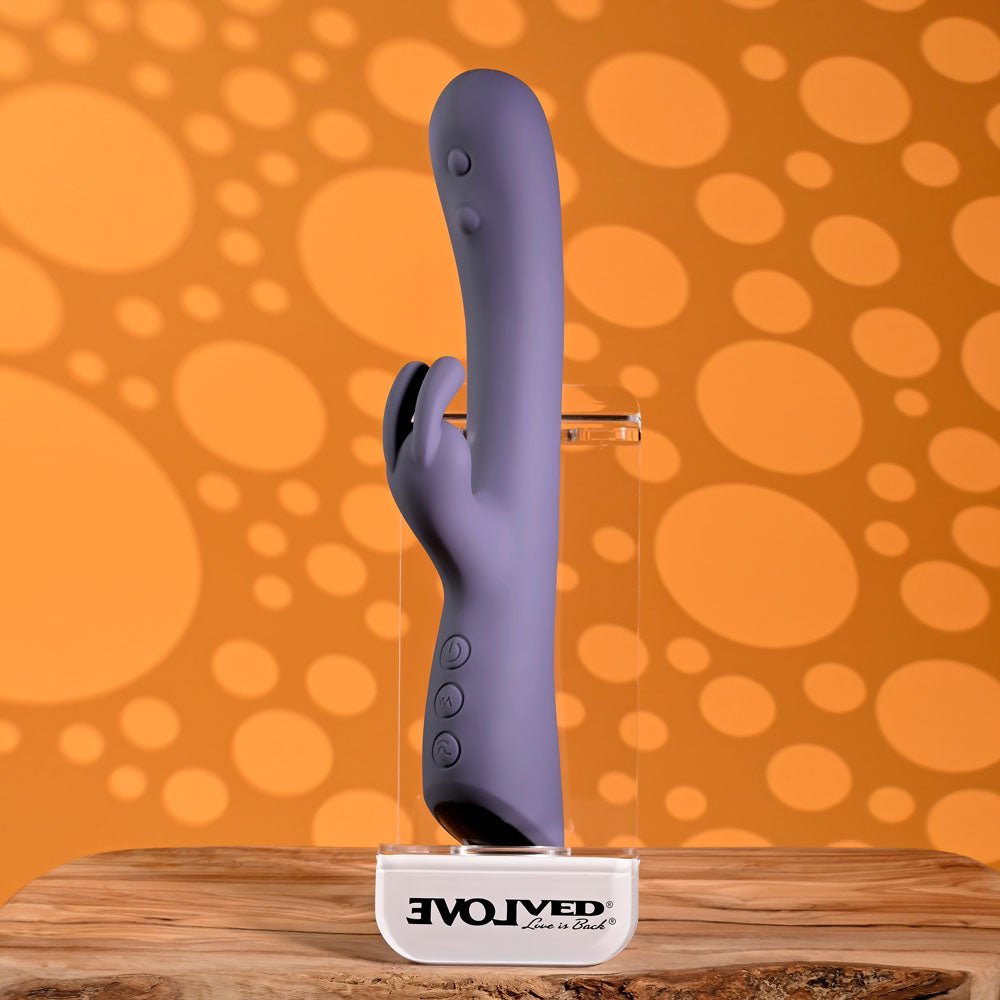 Evolved Poppin Good Time Rabbit Vibrator - VIBRATORS