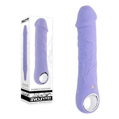 Evolved PURPLE FANTASY - Purple 18.4 cm Vibrator - VIBRATORS