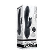 Evolved RABBIT HOLE - Black 21.2 cm USB Rechargeable Rabbit Vibrator - VIBRATORS - RABBIT