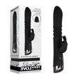 Evolved Rapid Rabbit - Black 25.4 cm USB Rechargeable Thrusting Rabbit Vibrator - VIBRATORS - RABBIT