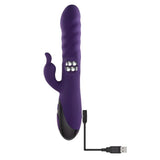 Evolved RASCALLY RABBIT - Purple 22.9 cm USB Rechargeable Rabbit Vibrator - VIBRATORS - RABBIT