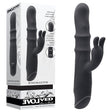 Evolved RINGMASTER - Black 23.1 cm USB Rechargeable Rabbit Vibrator - VIBRATORS