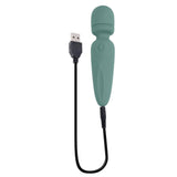 Evolved RUMBLE WAND - Olive Green Mini Massage Wand - VIBRATORS