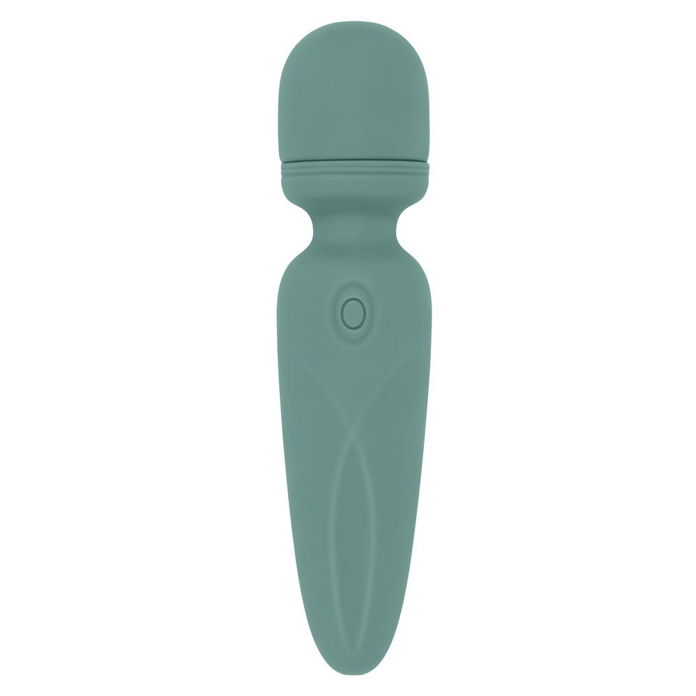 Evolved RUMBLE WAND - Olive Green Mini Massage Wand - VIBRATORS