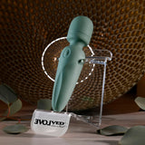 Evolved RUMBLE WAND - Olive Green Mini Massage Wand - VIBRATORS