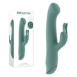 Evolved Satin Swirl Rabbit Vibrator 23cm Swirling Head - VIBRATORS