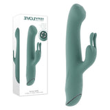 Evolved Satin Swirl Rabbit Vibrator 23cm Swirling Head - VIBRATORS