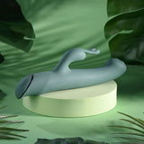 Evolved Satin Swirl Rabbit Vibrator 23cm Swirling Head - VIBRATORS