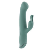 Evolved Satin Swirl Rabbit Vibrator 23cm Swirling Head - VIBRATORS