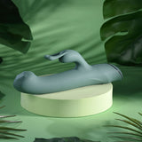 Evolved Satin Swirl Rabbit Vibrator 23cm Swirling Head - VIBRATORS