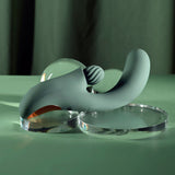 Evolved Spiral Charm Rechargeable Rabbit Vibrator - VIBRATORS