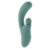 Evolved Spiral Charm Rechargeable Rabbit Vibrator - VIBRATORS