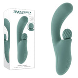 Evolved Spiral Charm Rechargeable Rabbit Vibrator - VIBRATORS