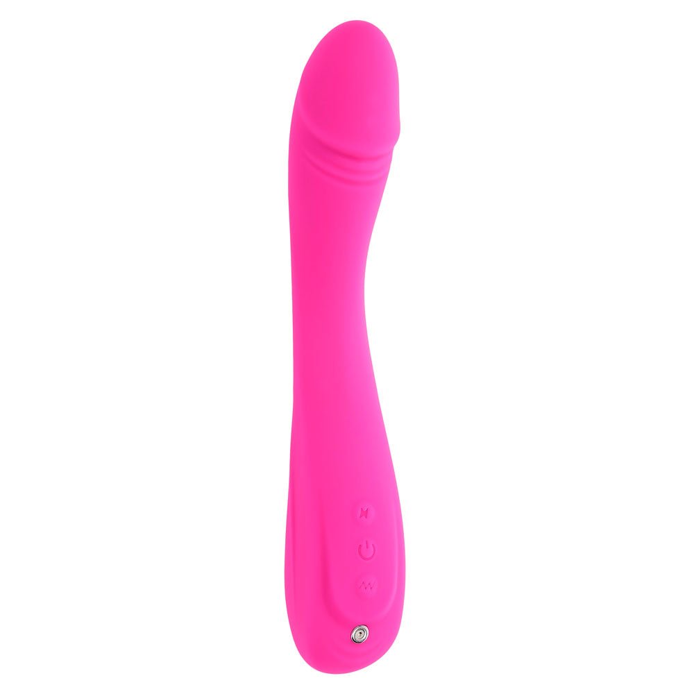 Evolved SUGAR RUSH - Pink 21.6 cm USB Rechargeable Vibrator - VIBRATORS