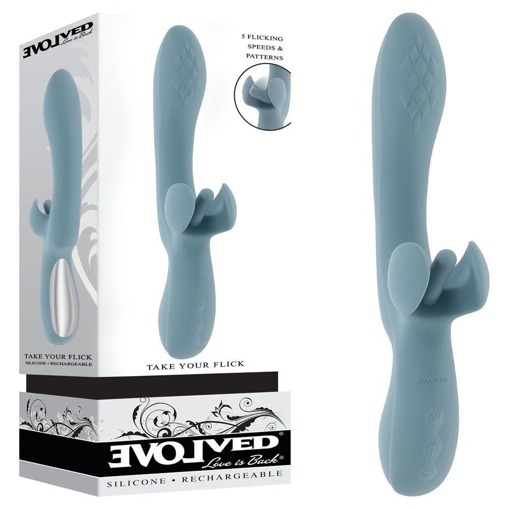 Evolved TAKE YOUR FLICK - Flicking Clitoral Stimulator - VIBRATORS