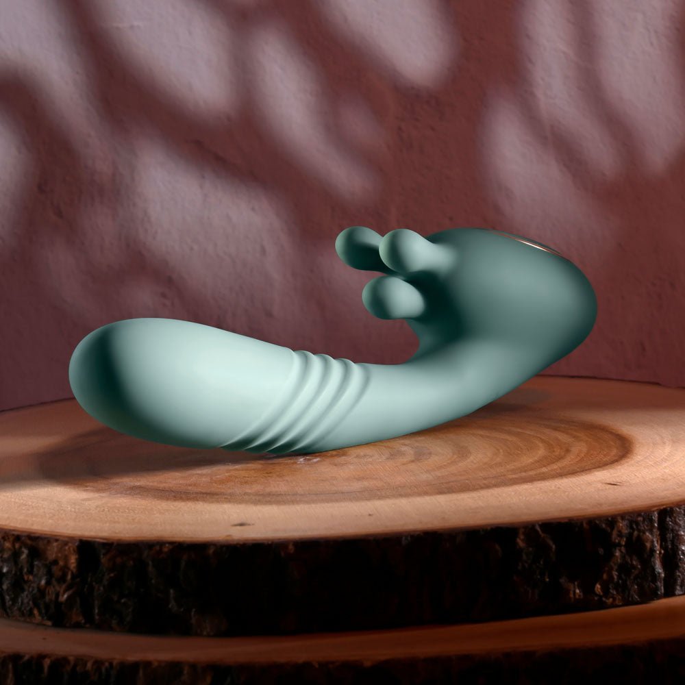 Evolved THRUST INTO ECSTASY - Thrusting & Rotating Vibrator - VIBRATORS