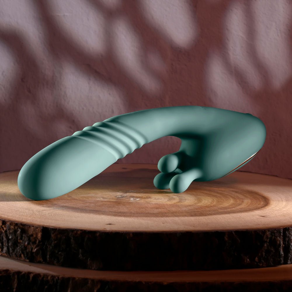 Evolved THRUST INTO ECSTASY - Thrusting & Rotating Vibrator - VIBRATORS