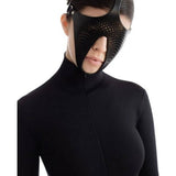 Ex Machina Genuine Leather Mask Black - Adult Toys