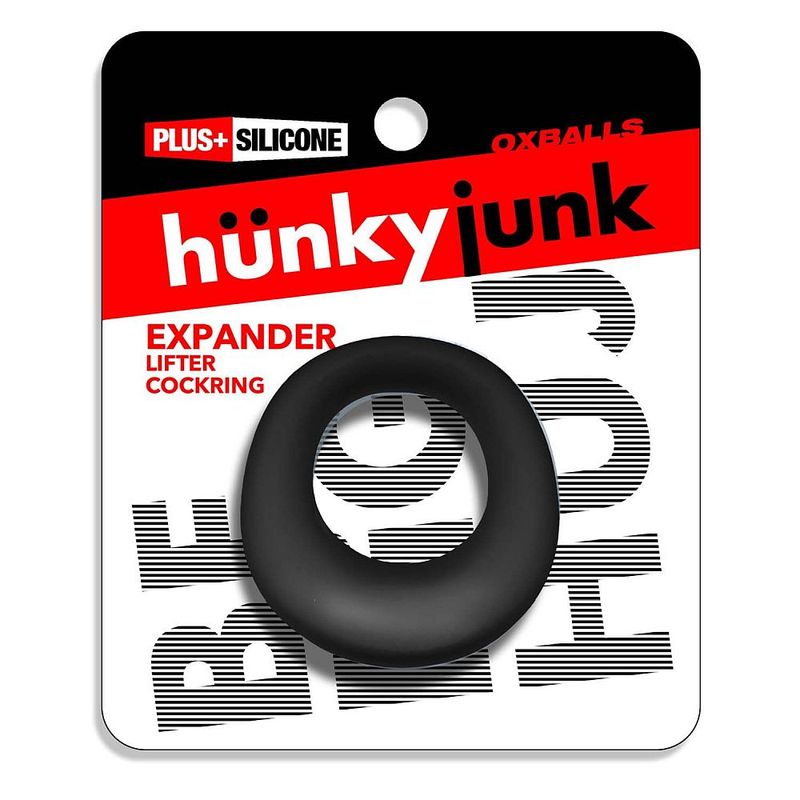 Expander Slim Scoop Cockring Black - Adult Toys