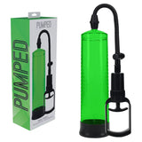 PUMPED Basic Pump 2 - Green - Green Penis Pump