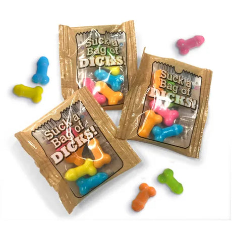 Suck a Bag of Dicks! Bag of 25 - Pecker Lollies