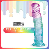 Jellido 18cm Dildo - Clear Coloured