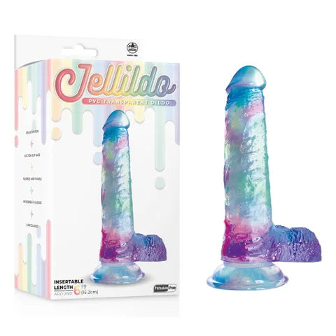 Jellido 15.2cm Dildo - Clear Coloured