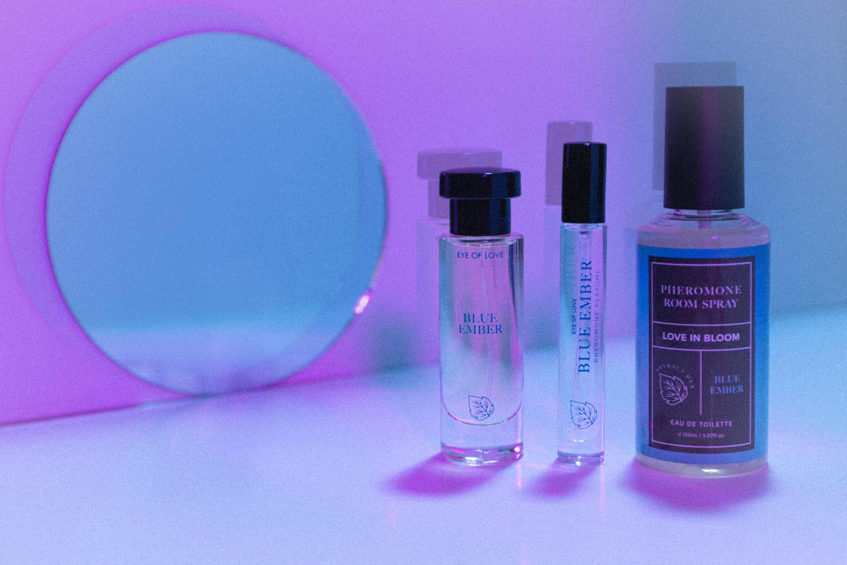 Eye Of Love Love In Bloom Blue Ember Pheromone Cologne - 30ml - LOTIONS & LUBES