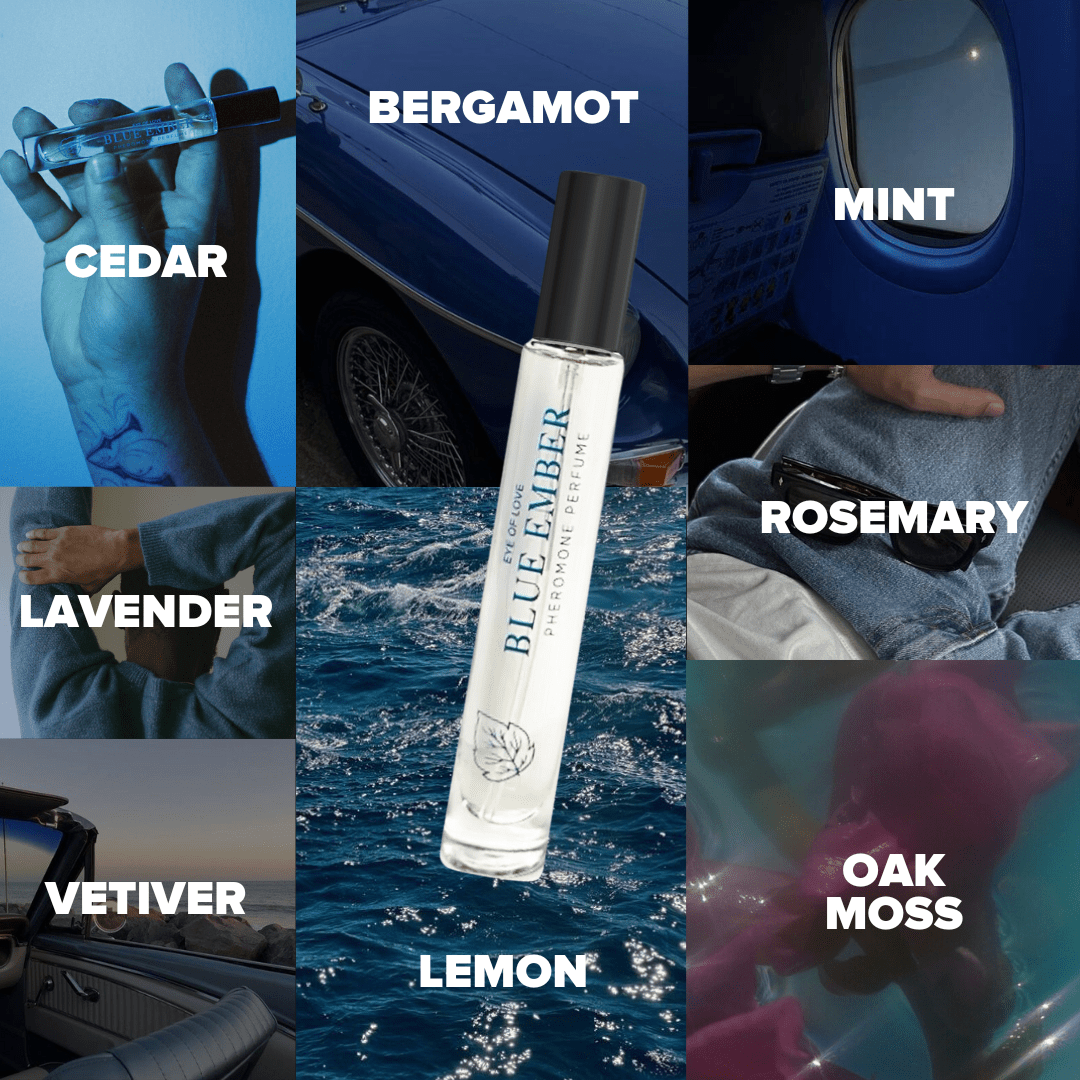 Eye Of Love Love In Bloom Blue Ember Pheromone Cologne - 30ml - LOTIONS & LUBES