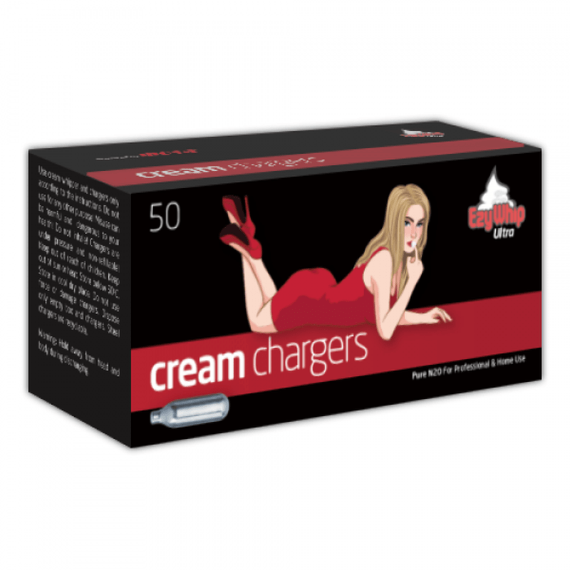 Ezywhip Ultra Cream 8g N2O Chargers 50 Pc - Lotions & Potions