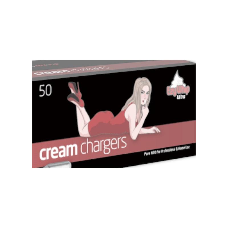 Ezywhip Ultra Cream 8g N2O Chargers 50 Pc - Naughty by Nature Adult Store