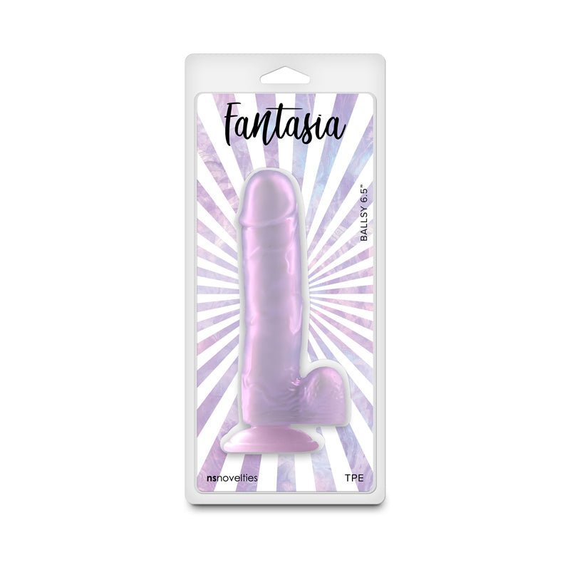 Fantasia - Ballsy 6.5'' - Orchid - Pearlescent Purple 18.2 cm Dildo - DONGS