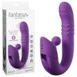Fantasy For Her Harmoni Pro Purple USB Rechargeable Throbbing Vibrator - VIBRATORS