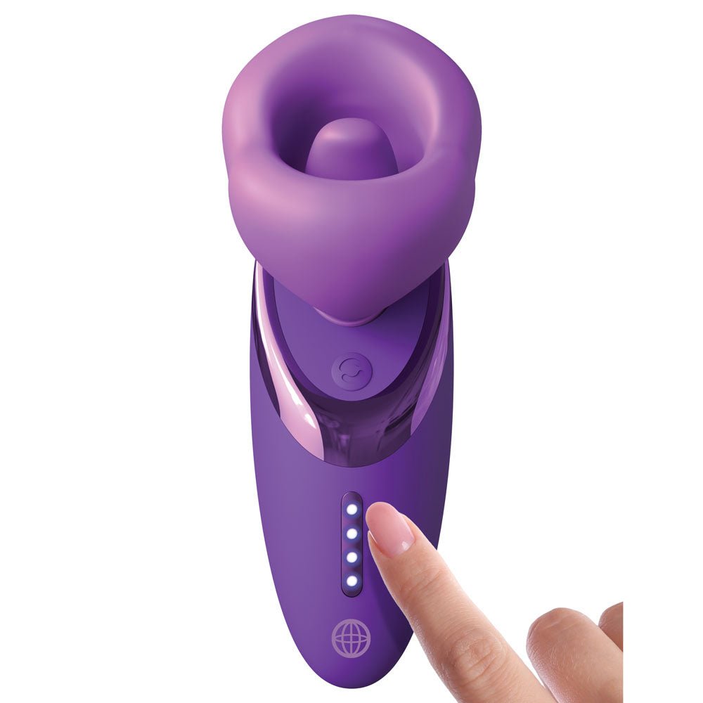 Fantasy For Her Pleasure Sucker - Sucking, Licking & Vibrating Stimulator - STIMULATORS