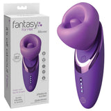 Fantasy For Her Pleasure Sucker - Sucking, Licking & Vibrating Stimulator - STIMULATORS