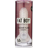 Fat Boy Checker Plate Sheath 5.5in - Naughty by Nature Adult Store