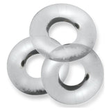 Fat Willy 3 Pc Jumbo Cockrings Clear - Adult Toys