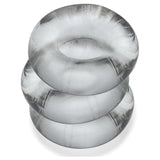 Fat Willy 3 Pc Jumbo Cockrings Clear - Adult Toys