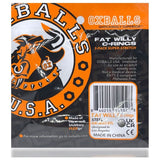 Fat Willy 3 Pc Jumbo Cockrings Orange - Adult Toys