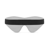 Faux Leather Blindfold Black - Adult Toys