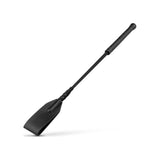 Faux Leather Crop Whip Black - Adult Toys