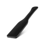 Faux Leather Paddle Black - Adult Toys