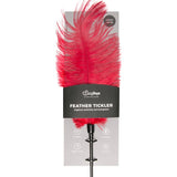 Feather Tickler Red - Adult Toys