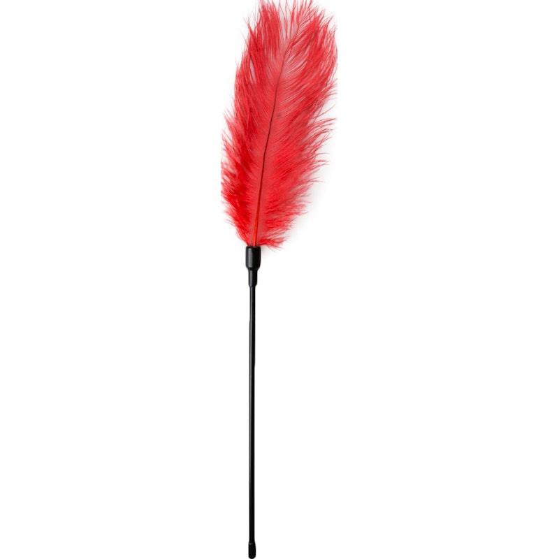 Feather Tickler Red - Adult Toys