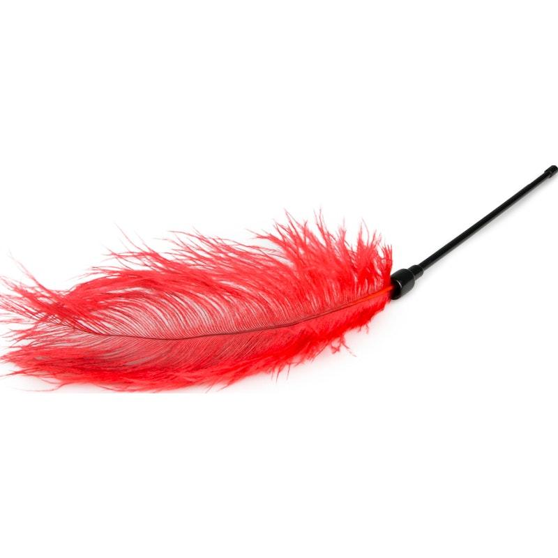 Feather Tickler Red - Adult Toys