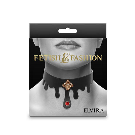 Fetish & Fashion - Elvira Collar - Naughty by Nature Adult Store