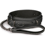 Fetish collar With Leash - Adult Toys